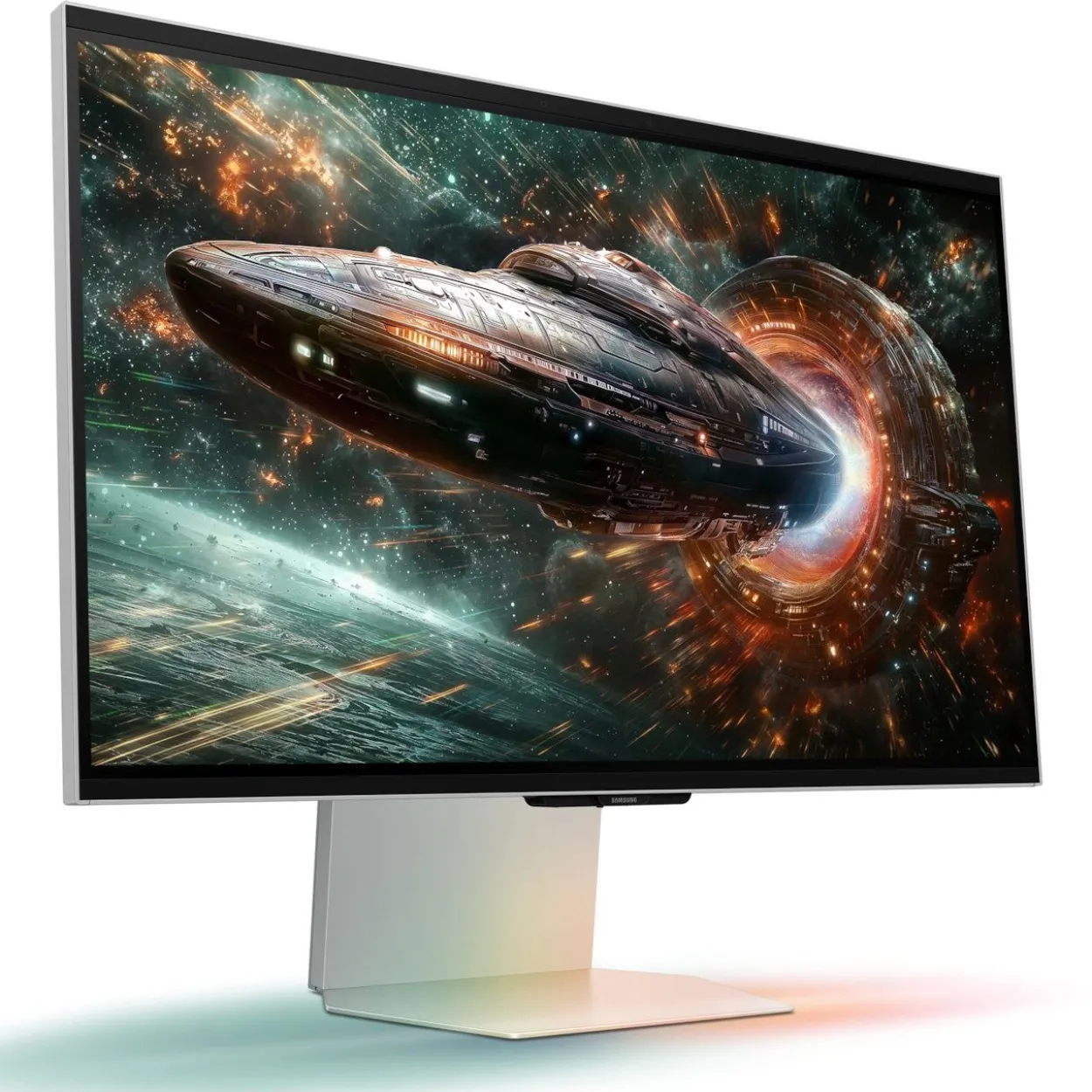 27" (68,58cm) Samsung Odyssey 3D G90XF schwarz/silber 3840x2160 1xDisplayPort 1.4 / 2x HDMI 2.1