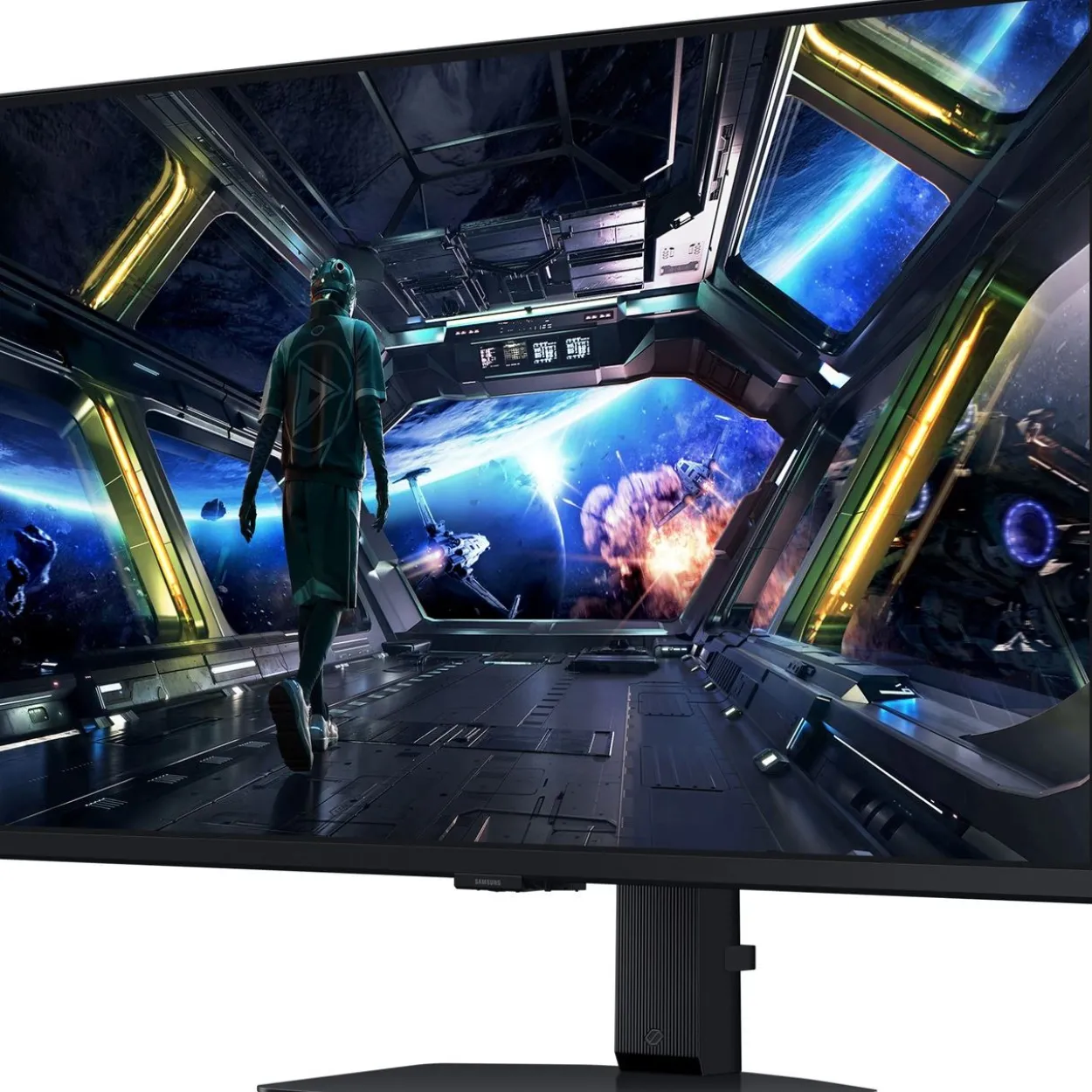 27" (68,58cm) Samsung Odyssey G7 G70F schwarz 3840x2160 1xDisplayPort 1.4 / 2x HDMI 2.1