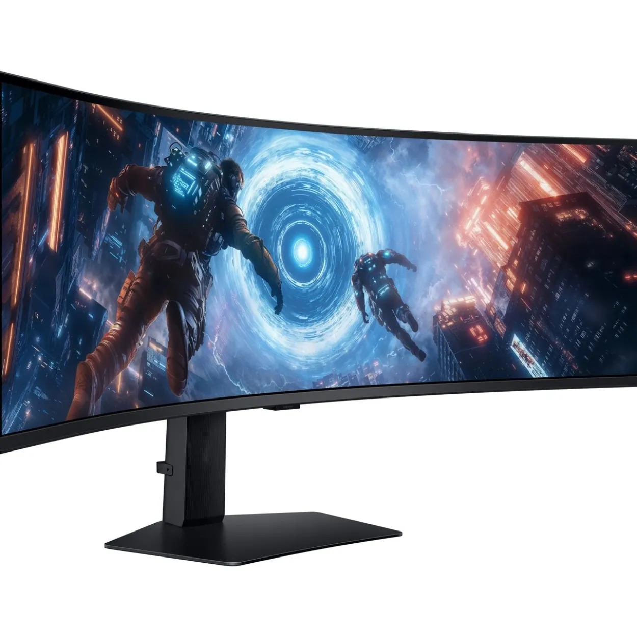 49" (124,46cm) Samsung Odyssey G9 G91F schwarz 5120x1440 1x USB-C mit Displayport / 2x HDMI 2.1