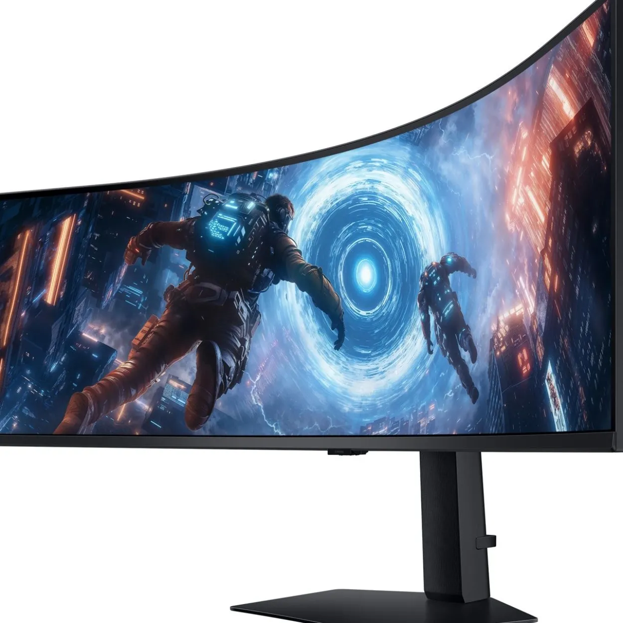 49" (124,46cm) Samsung Odyssey G9 G91F schwarz 5120x1440 1x USB-C mit Displayport / 2x HDMI 2.1