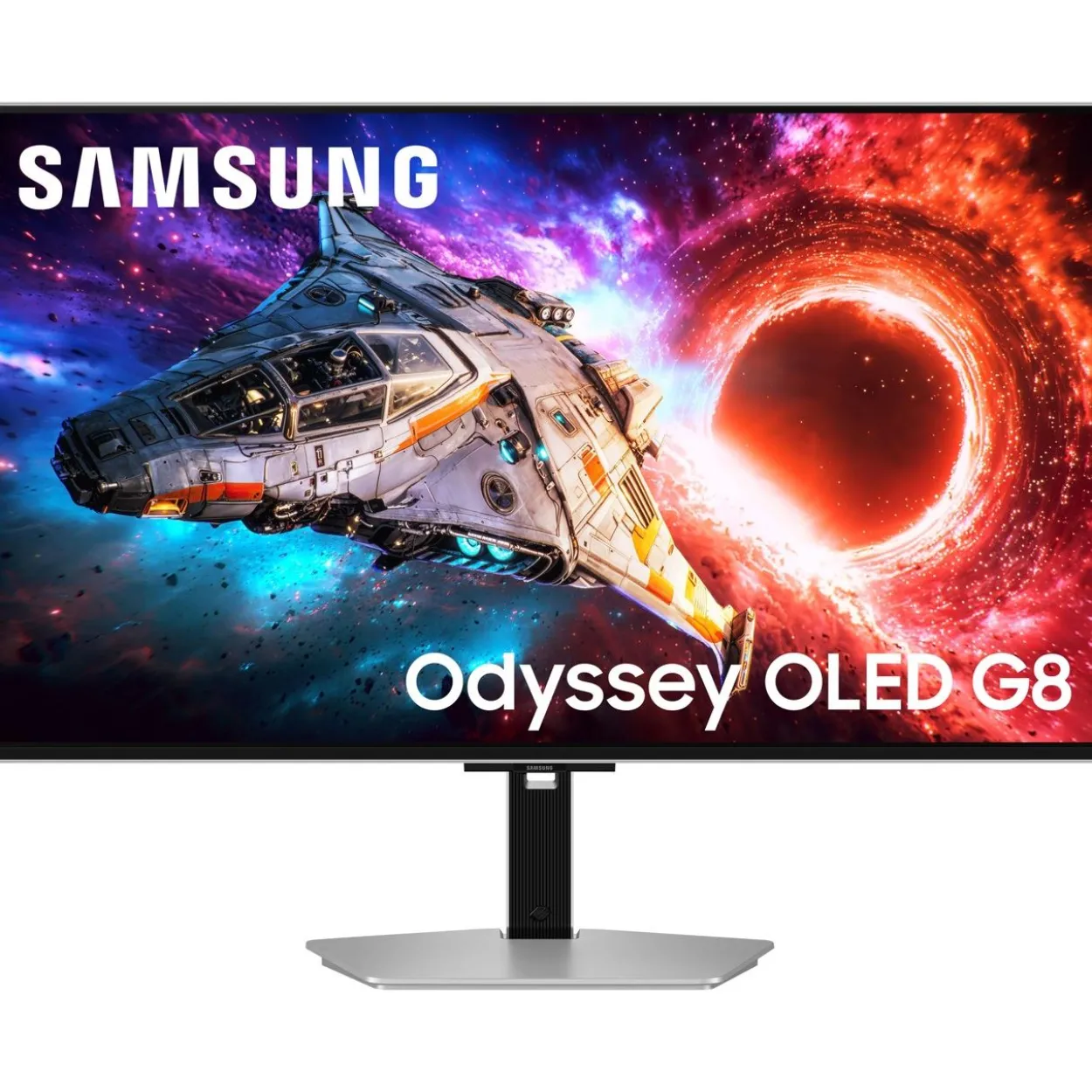 32" (81,28cm) Samsung Odyssey G8 G80SH silber 3840x2160 1x DisplayPort 2.1 / 1x USB-C mit Displayport / 2x HDMI 2.1