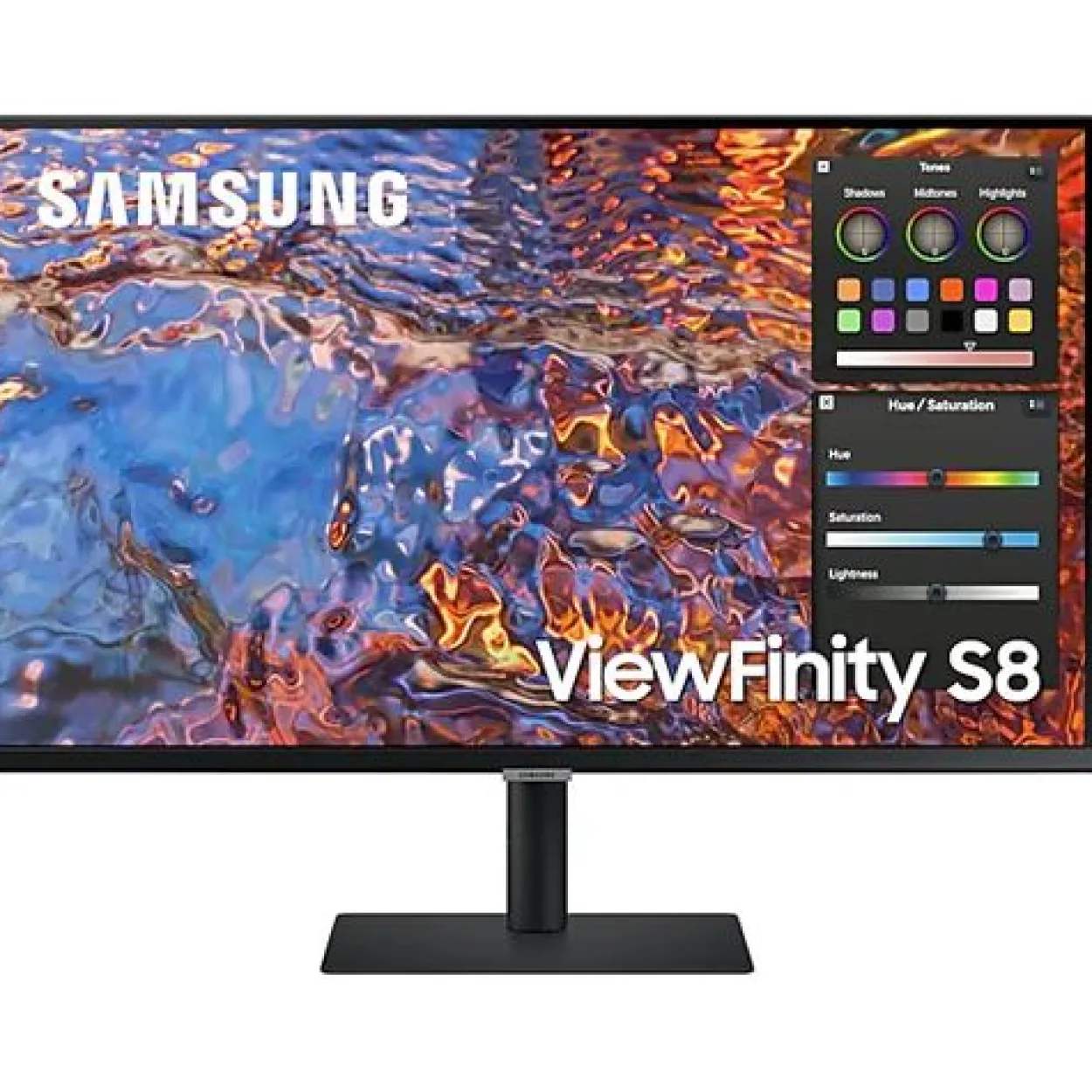 32" (81,28cm) Samsung ViewFinity S8 S32B800PXP schwarz 3840x2160 1xDisplayPort 1.4 / 1xUSB-C 3.0 mit DisplayPort 1.4 / 2xHDMI 2.0