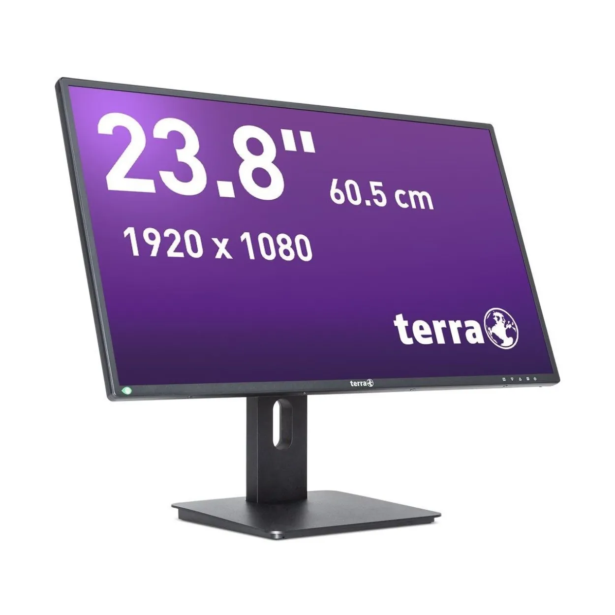 23,8" (60,47cm) Terra GreenLine 2456W schwarz 1920x1080 1x DisplayPort 1.2 / 1x HDMI 1.4 / 1x USB-C mit Displayport