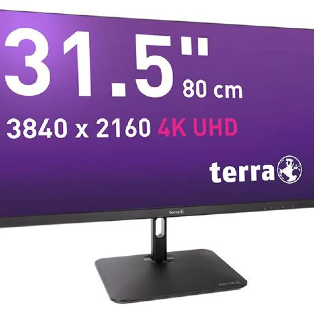 31.5" (80,01cm) Terra 3295W PV schwarz 3840x2160 1x DisplayPort 1.2 / 1xDisplayPort Out