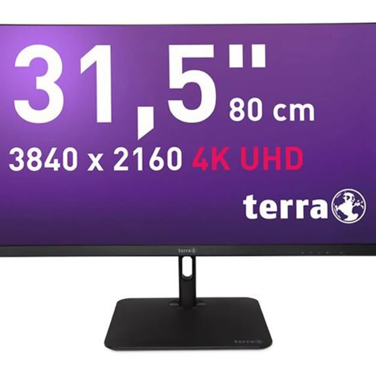 31.5" (80,01cm) Terra 3295W PV schwarz 3840x2160 1x DisplayPort 1.2 / 1xDisplayPort Out