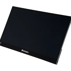 17.3" (43,94cm) Verbatim Touchscreen Monitor schwarz 3840x2160 1x HDMI 1.4 / 2xUSB-C mit DisplayPort