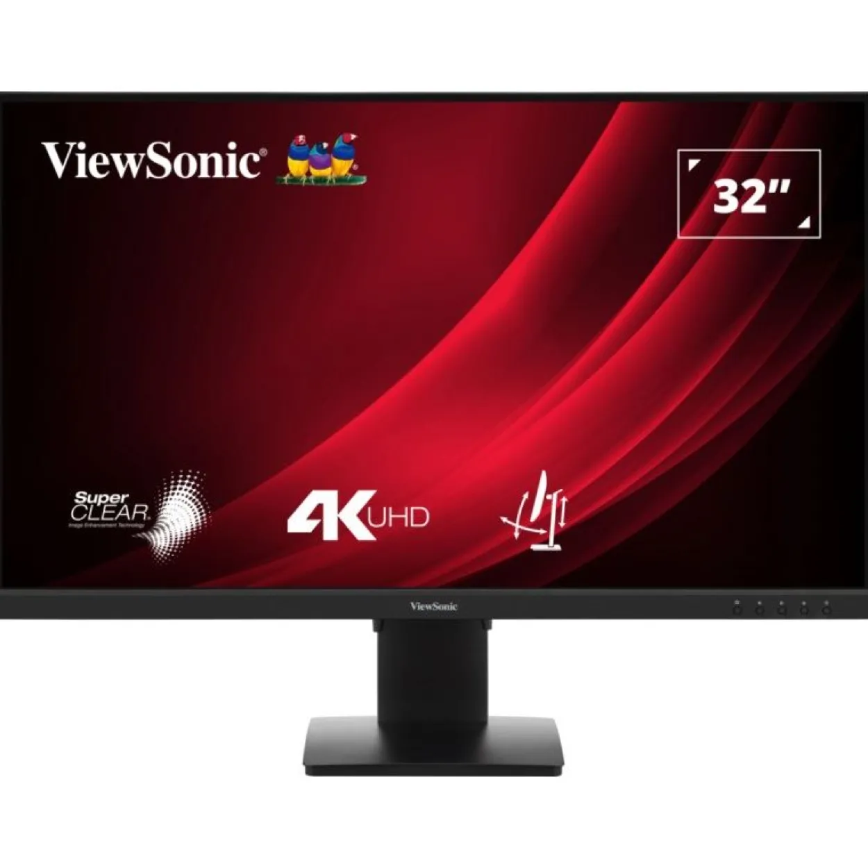 31.5" (80,01cm) ViewSonic VG3208-4K schwarz 3840x2160 1xDisplayPort 1.4 / 2xHDMI 2.0