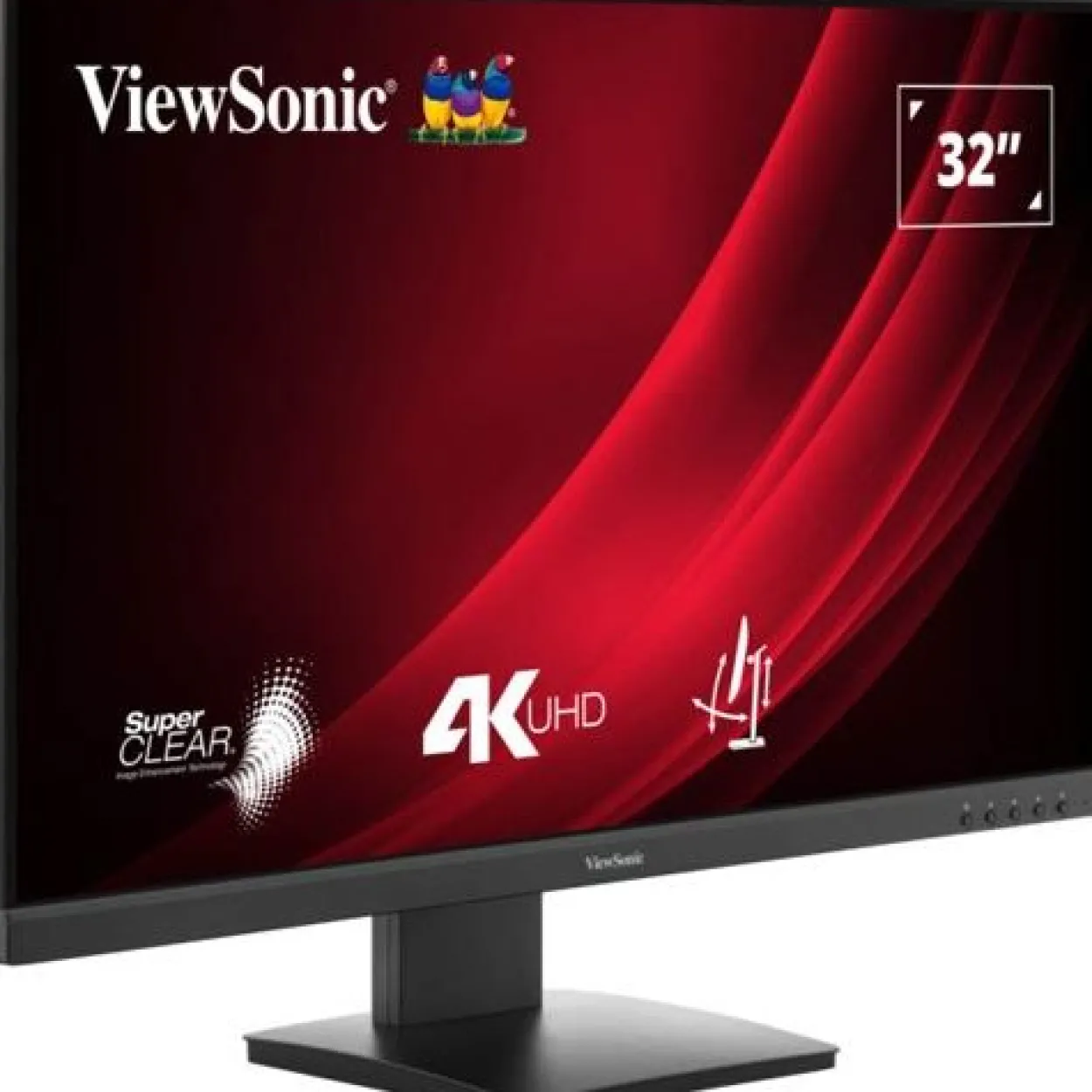 31.5" (80,01cm) ViewSonic VG3208-4K schwarz 3840x2160 1xDisplayPort 1.4 / 2xHDMI 2.0