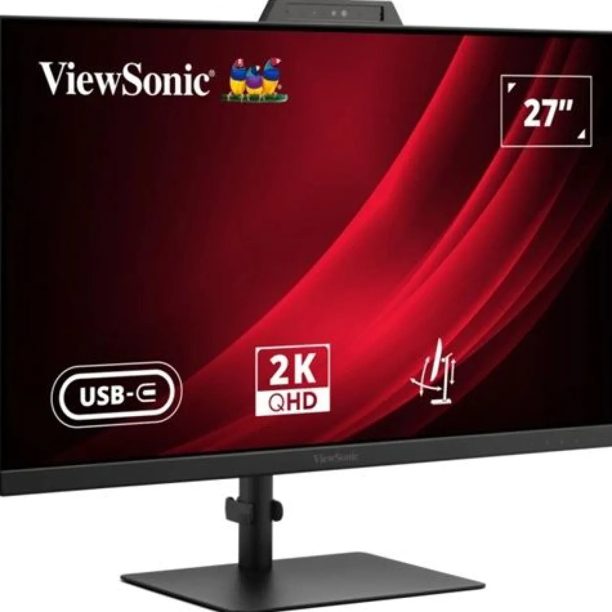 27" (68,58cm) ViewSonic VG2741V-2K schwarz 2560x1440 1xDisplayPort 1.4 / 1x HDMI 2.0 / 1x USB-C 3.0 mit DisplayPort