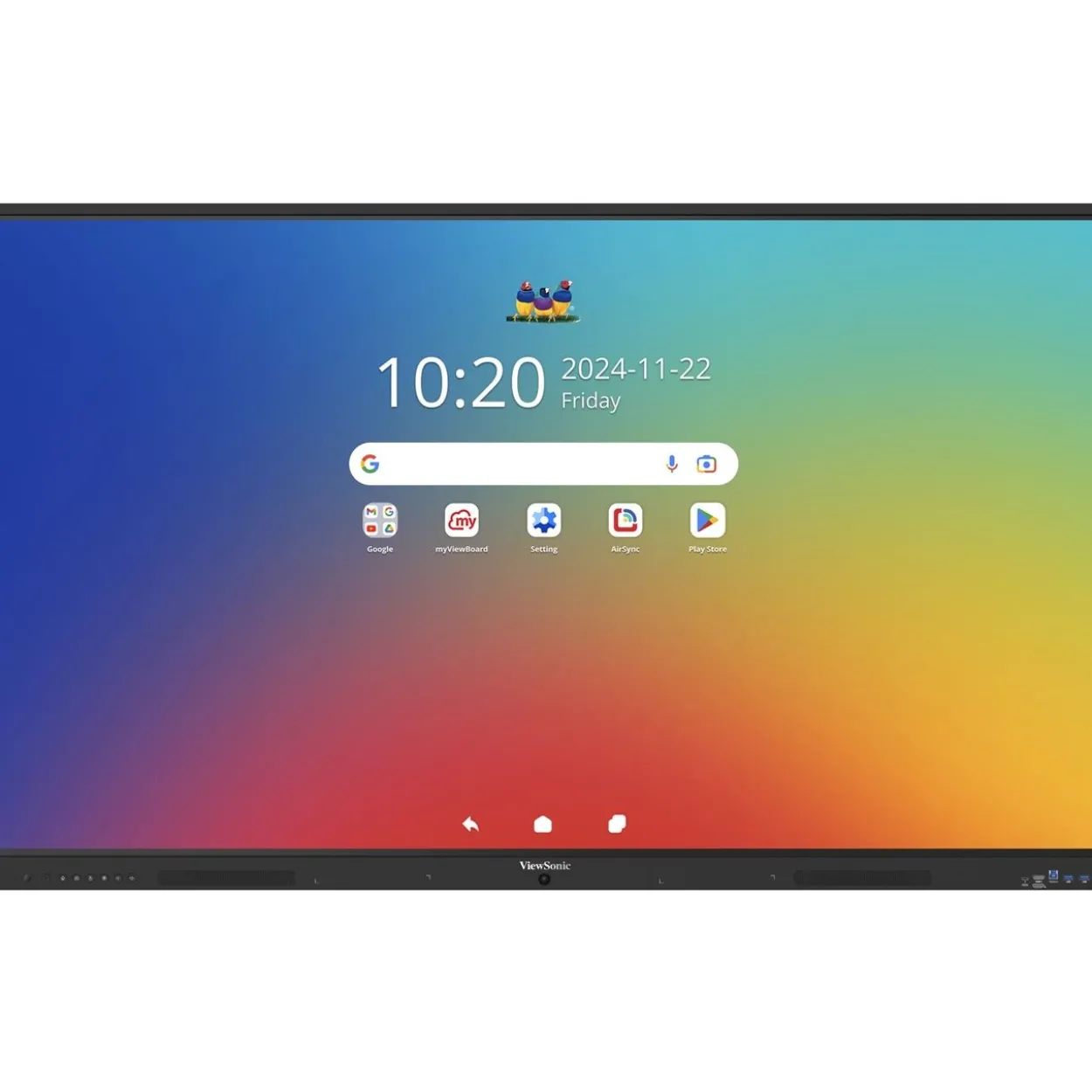 65" (165,10cm) ViewSonic ViewBoard IFP6535-1-1C schwarz 3840x2160 1xDisplayPort / 1xVGA / 3xHDMI