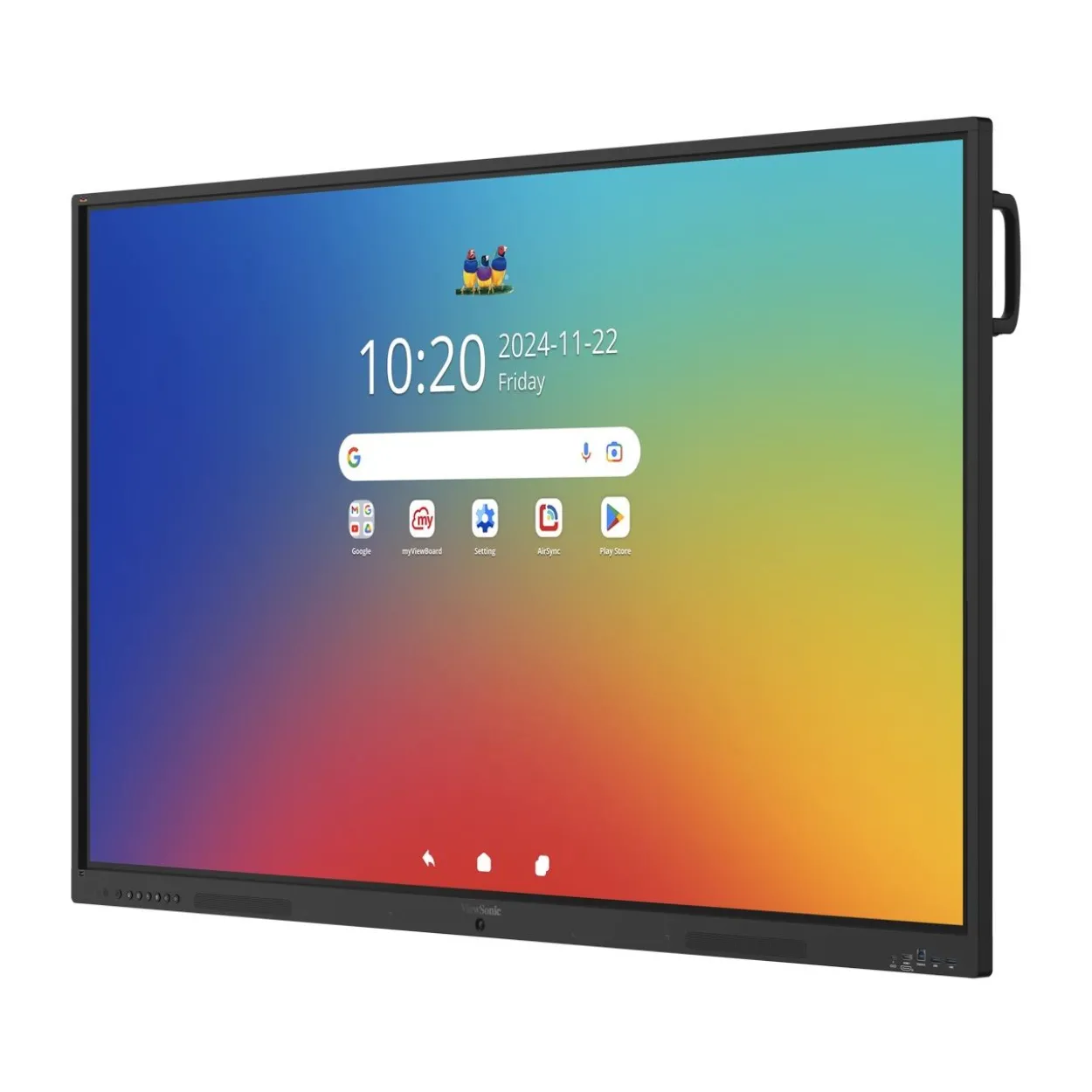 65" (165,10cm) ViewSonic ViewBoard IFP6535-1-1C schwarz 3840x2160 1xDisplayPort / 1xVGA / 3xHDMI