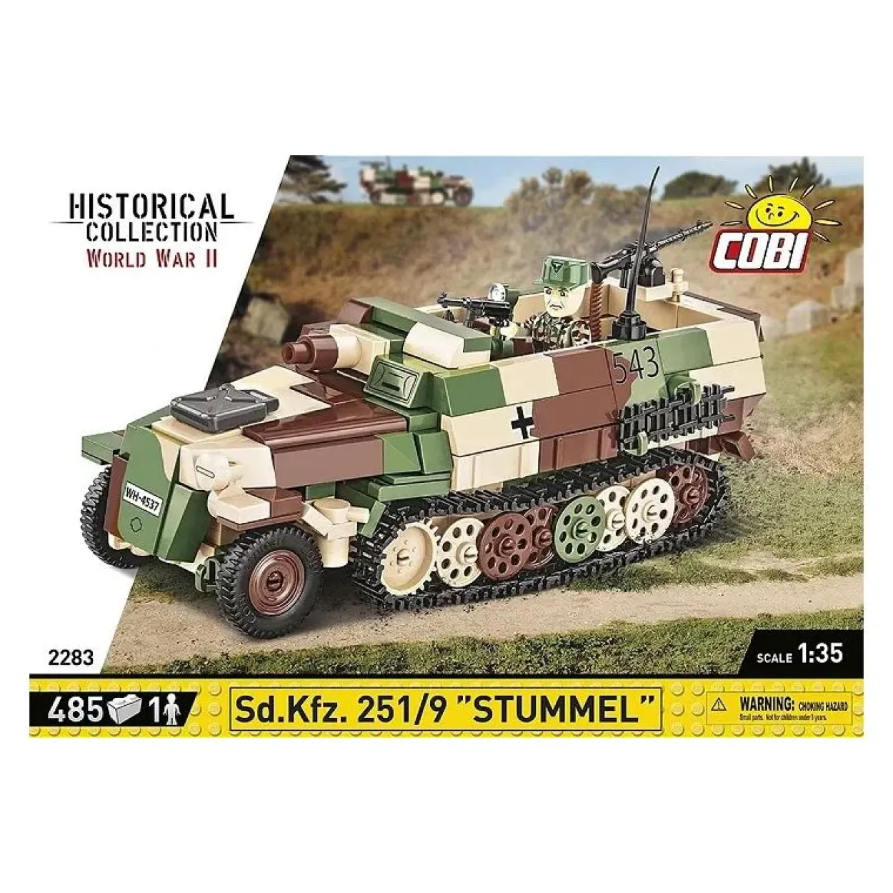 Cobi Sd.Kfz. 251/9 Stummel (Maßstab 1:35)