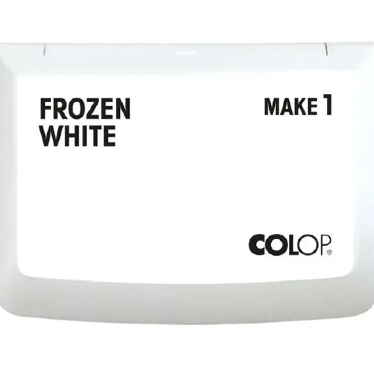 COLOP MAKE1 Stempelkissen frozen white retail