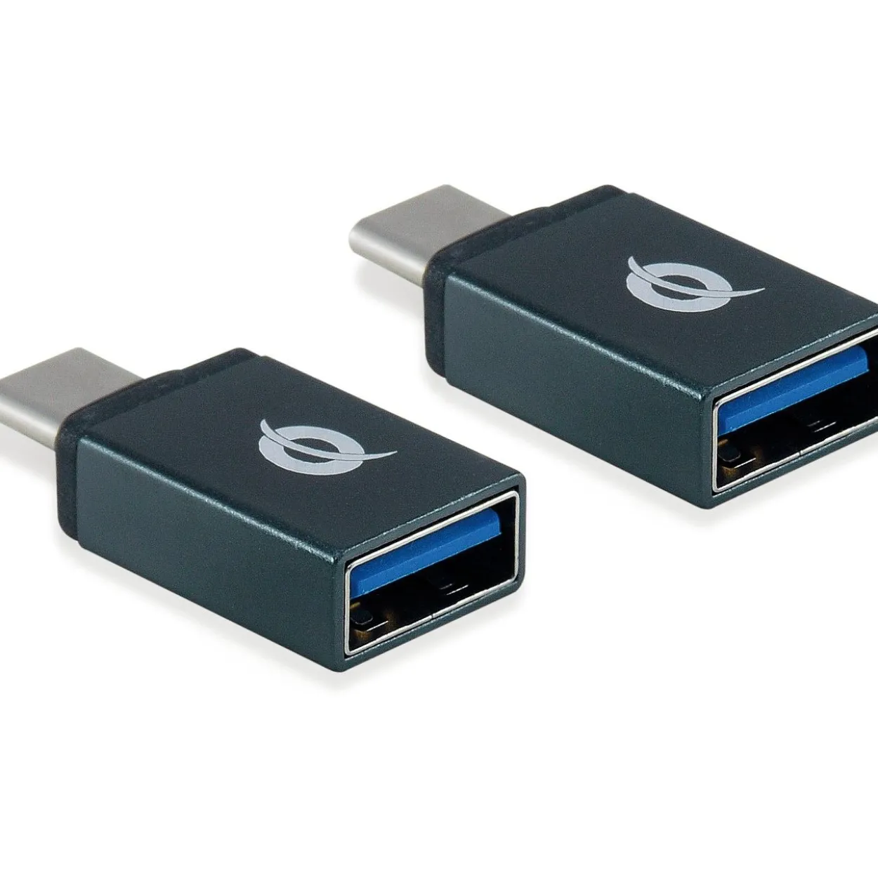 Conceptronic Adapter USB-C -> USB-A 3.0 OTG,2 Stück grau