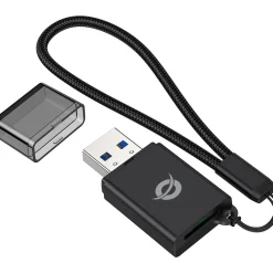 Conceptronic Card Reader USB-A -> Micro SD/TF 3.0 schwarz