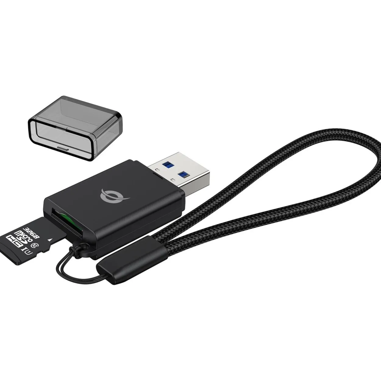 Conceptronic Card Reader USB-A -> Micro SD/TF 3.0 schwarz