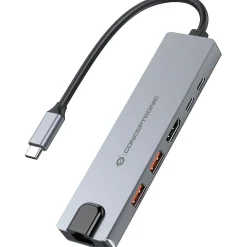 Conceptronic 6-1 Dock USB-C-><noscript><img width=