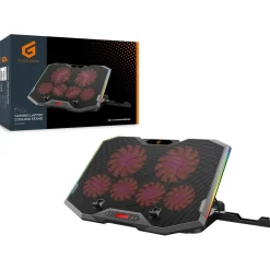 Conceptronic 6-Fan Cooling Pad (17.0")/ Ergonomisch Gaming