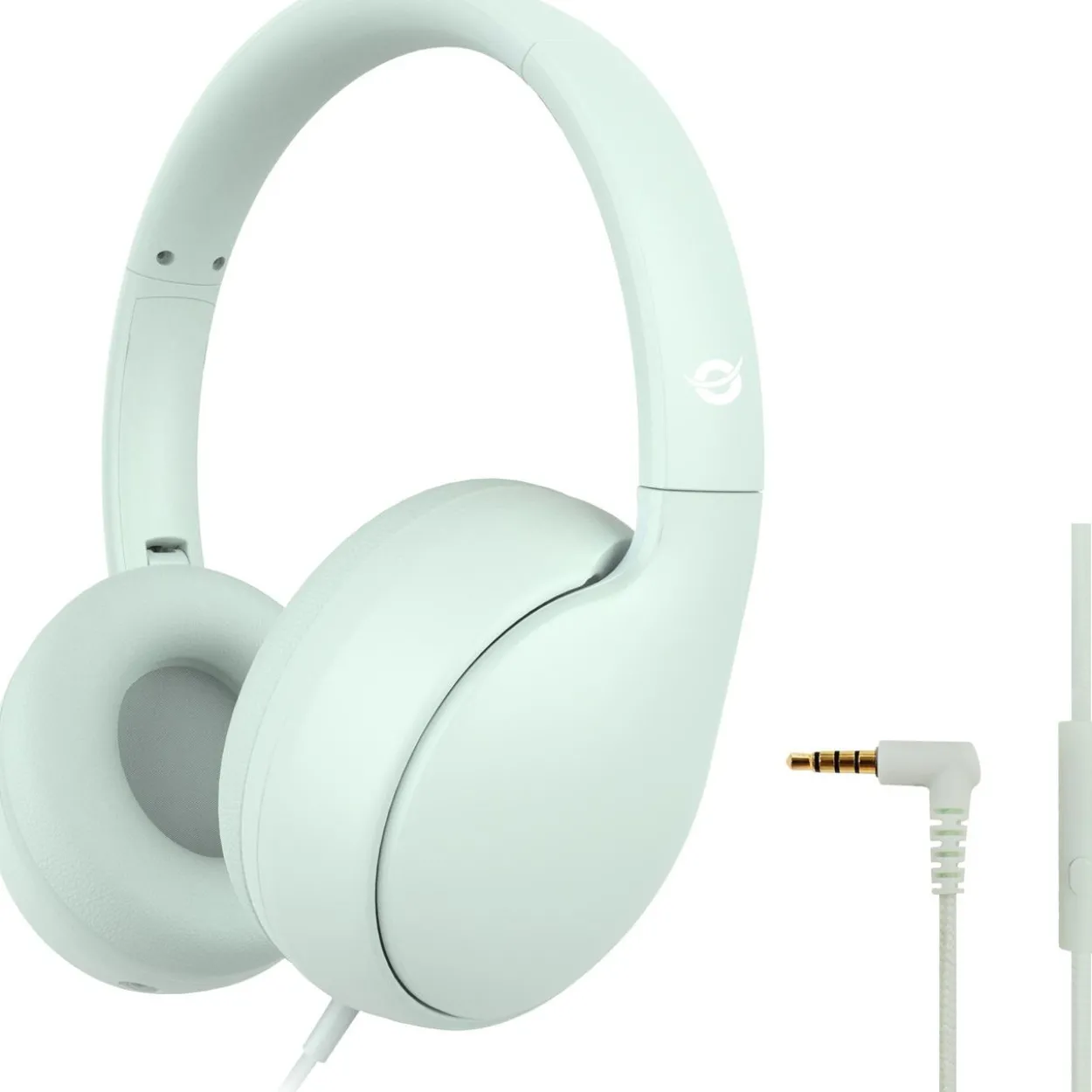 Conceptronic Kids Headset +Schalter 85dB 1.60m gn