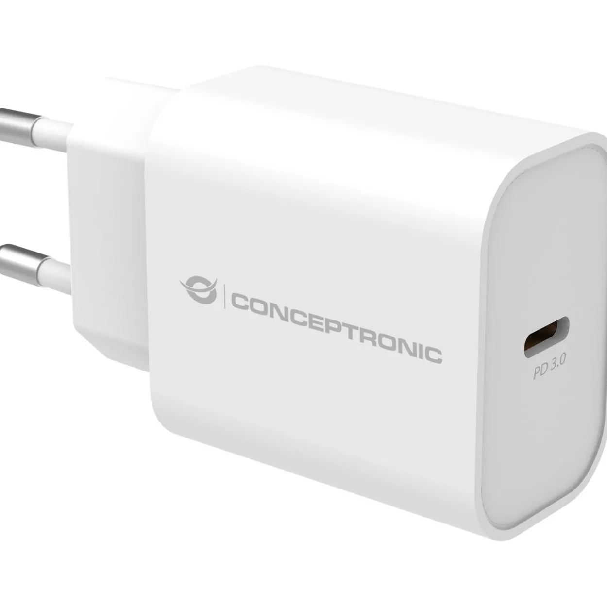 Conceptronic Ladegerät 1Port 25W,1xUSB-C PD 1.3A weiss