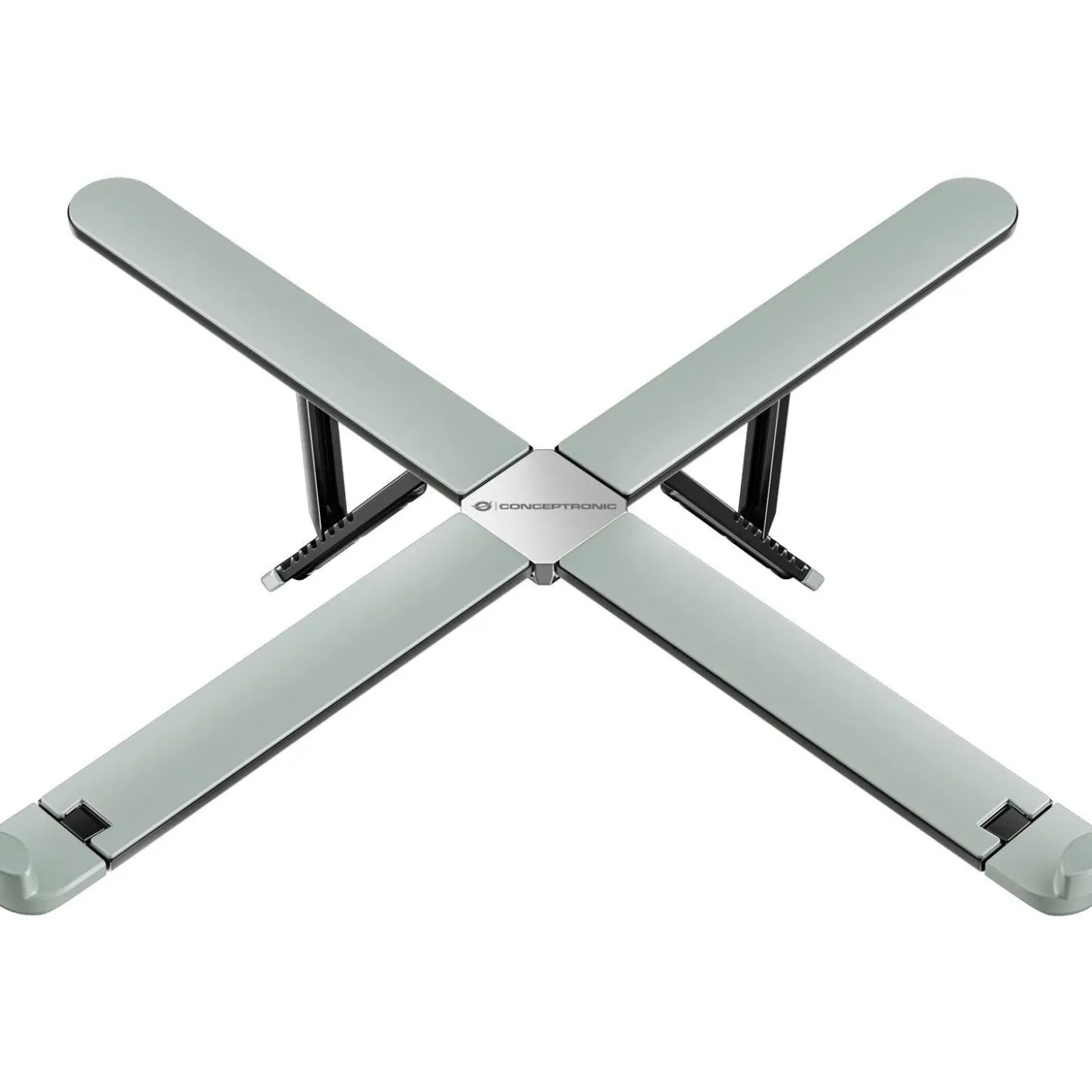 Conceptronic Laptop-Stand 5kg ERGO tragbar 17.3"sil
