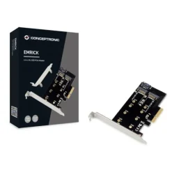 Conceptronic PCI Express Card 2-in-1 M.2 SSD PCIe Adapter