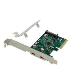 Conceptronic PCI Express Card 2 Port USB-C 3.2 Strom erford.