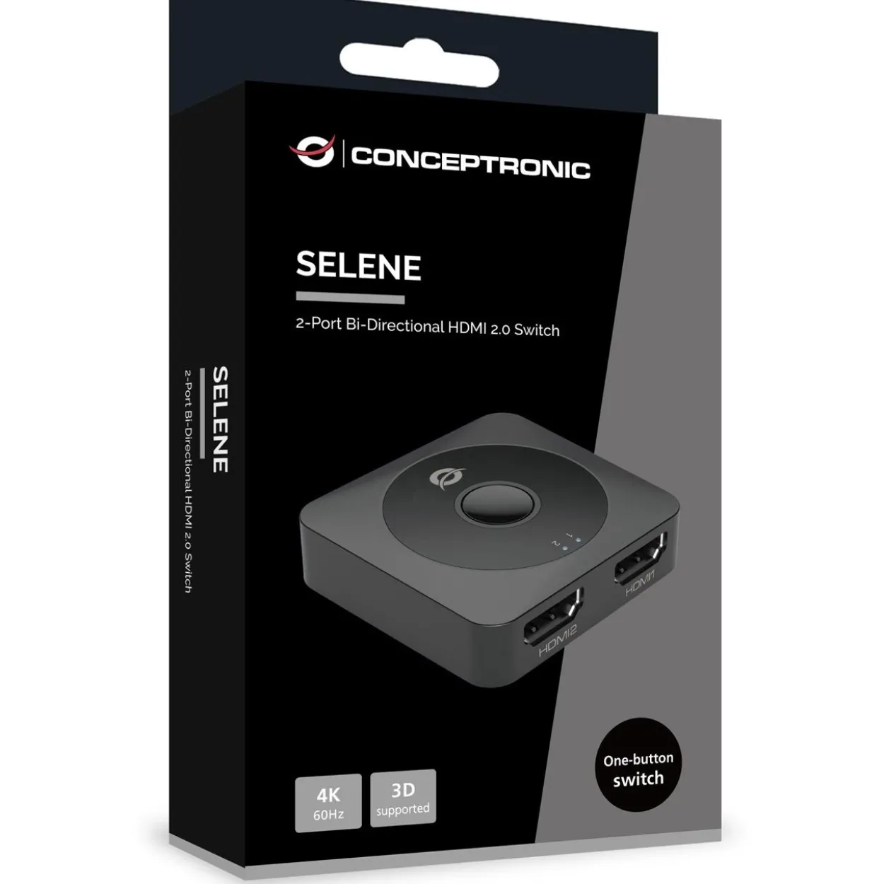 Conceptronic Switch Bi-Direktional HDMI Splitter 2-in-1 sw