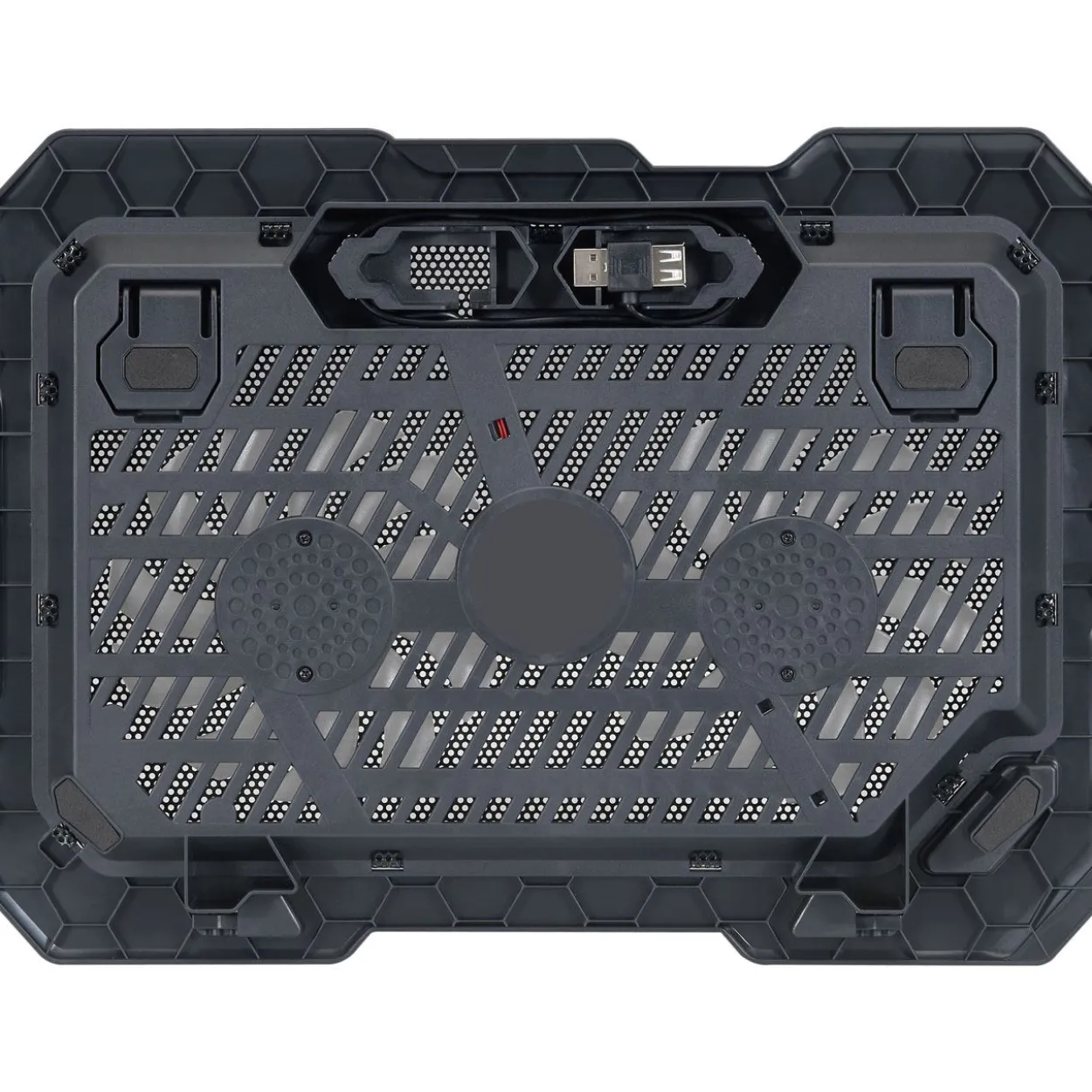 Conceptronic THANA 01B Notebook Cooling Pad, bis 15.6"/2 Lüfte