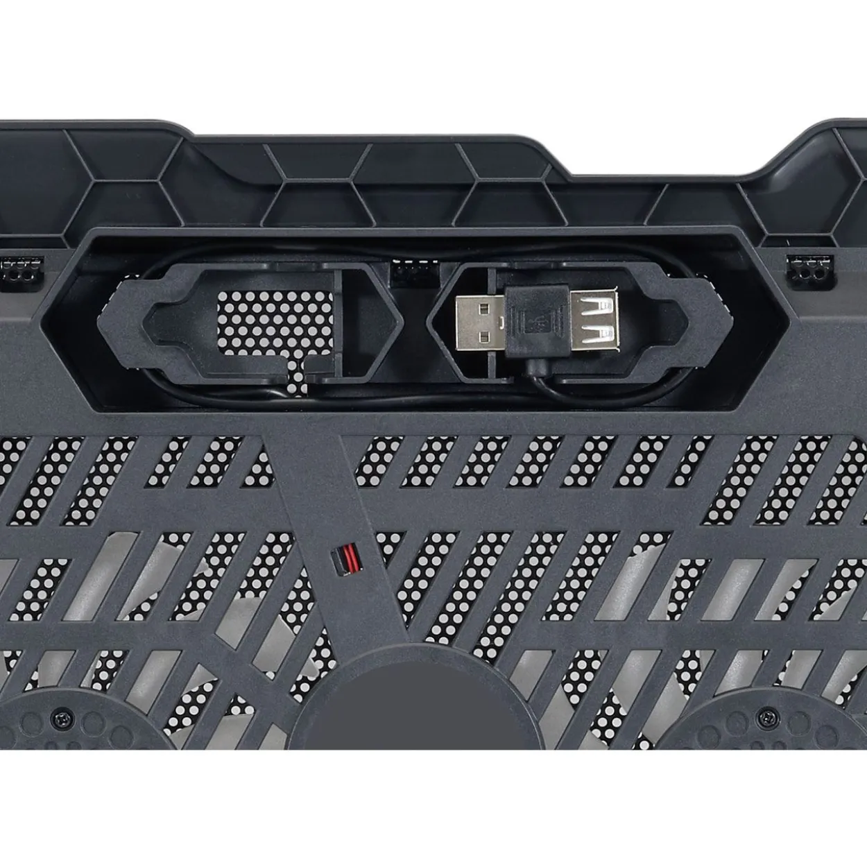 Conceptronic THANA 01B Notebook Cooling Pad, bis 15.6"/2 Lüfte
