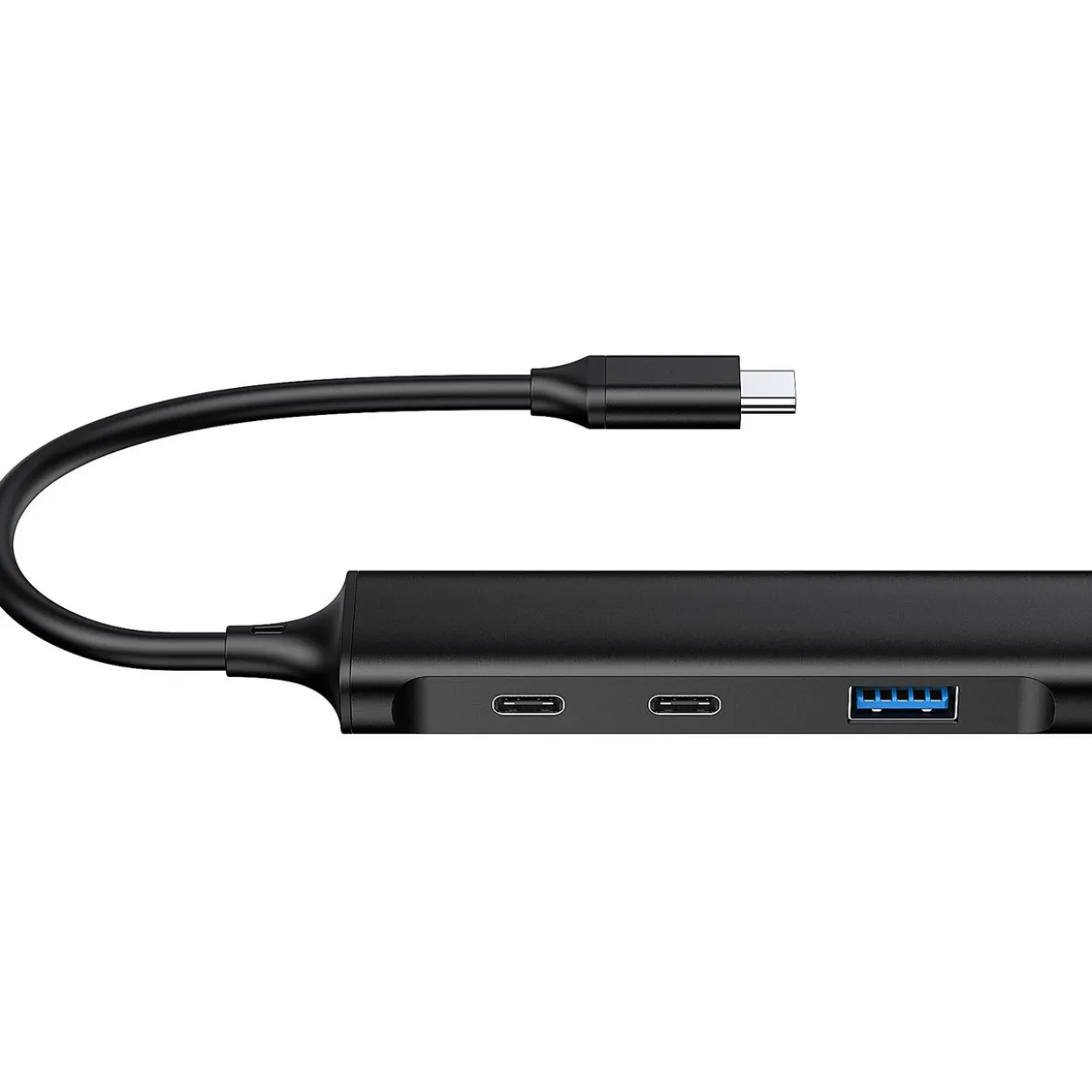 Conceptronic USB-Hub 4-Port 3.0 ->2xUSB-C/A o.Netzteil schwarz