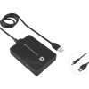 Conceptronic USB-Hub 4-Port 3.0 ->1x3.0 3x2.0 o.Netzteil sw