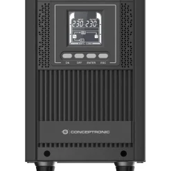 Conceptronic ZEUS USV 2000VA 1800W Online UPS CEE 7/3 EPO Port