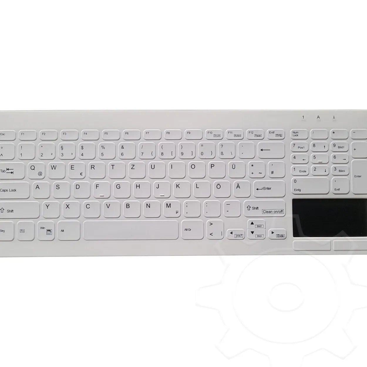 Contour Active Key AK-C7412F-GUS-W/GE USB Deutsch weiß (kabelgebunden)