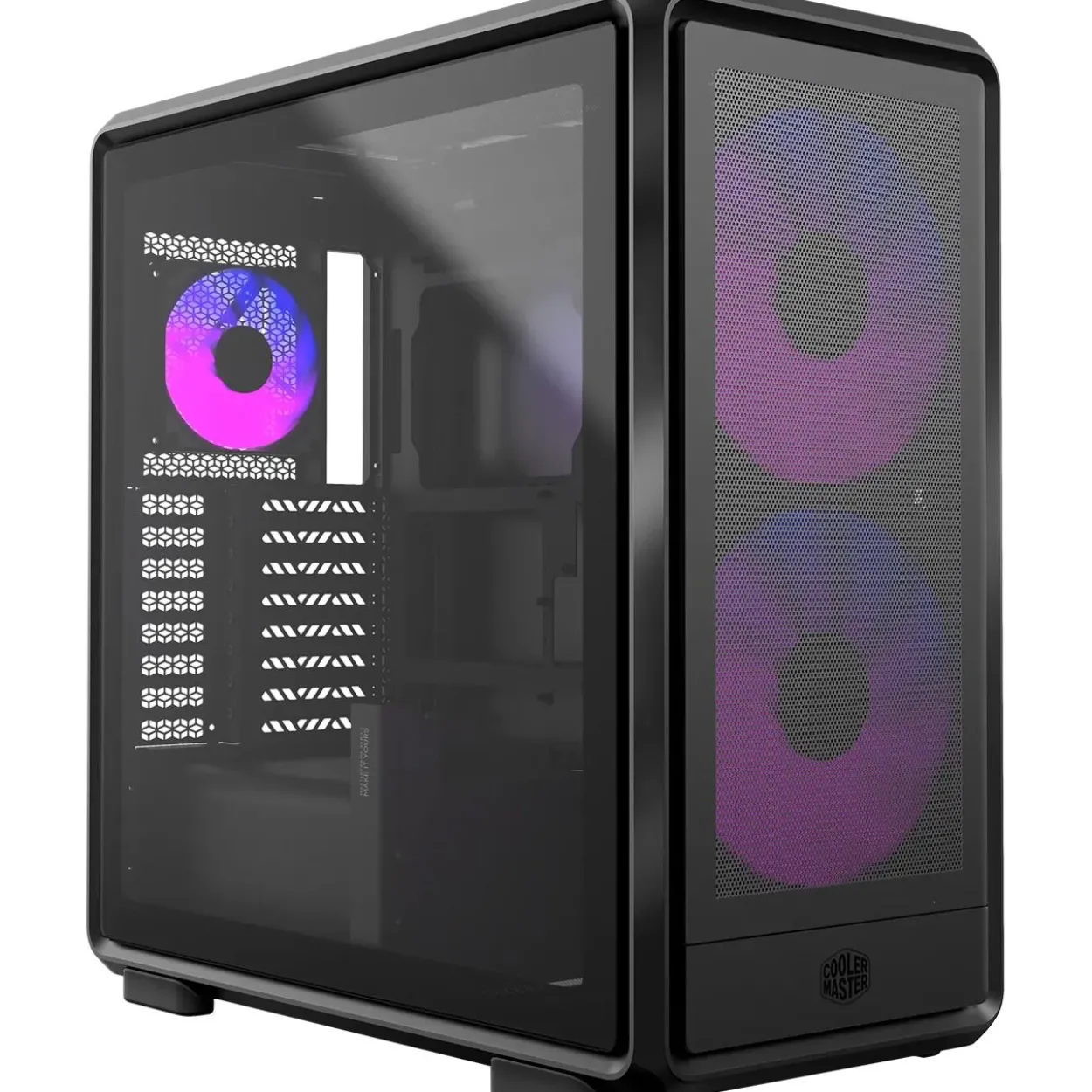Cooler Master MasterFrame 600 Mesh ARGB (schwarz, Tempered Glass)