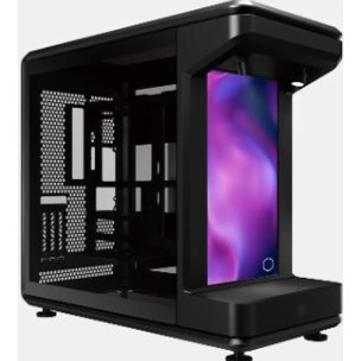 Cooler Master MasterFrame 360 Stage LCD (schwarz, Tempered Glass x 2)