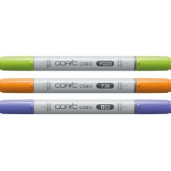 COPIC Ciao Botanic Palette Layoutmarker-Set farbsortiert 1,0 + 6,0 mm, 3 St.