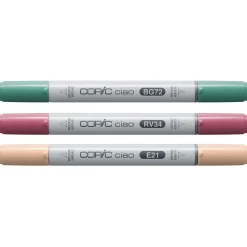 COPIC Ciao Vibrant Palette Layoutmarker-Set farbsortiert 1,0 + 6,0 mm, 3 St.