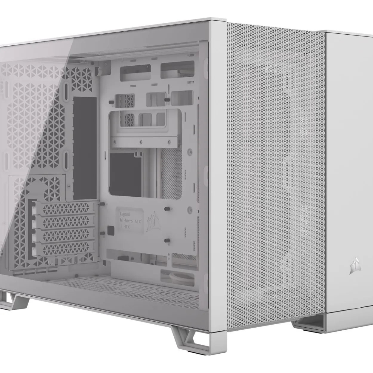 Corsair 2500D Airflow Mini Tower ohne Netzteil weiss