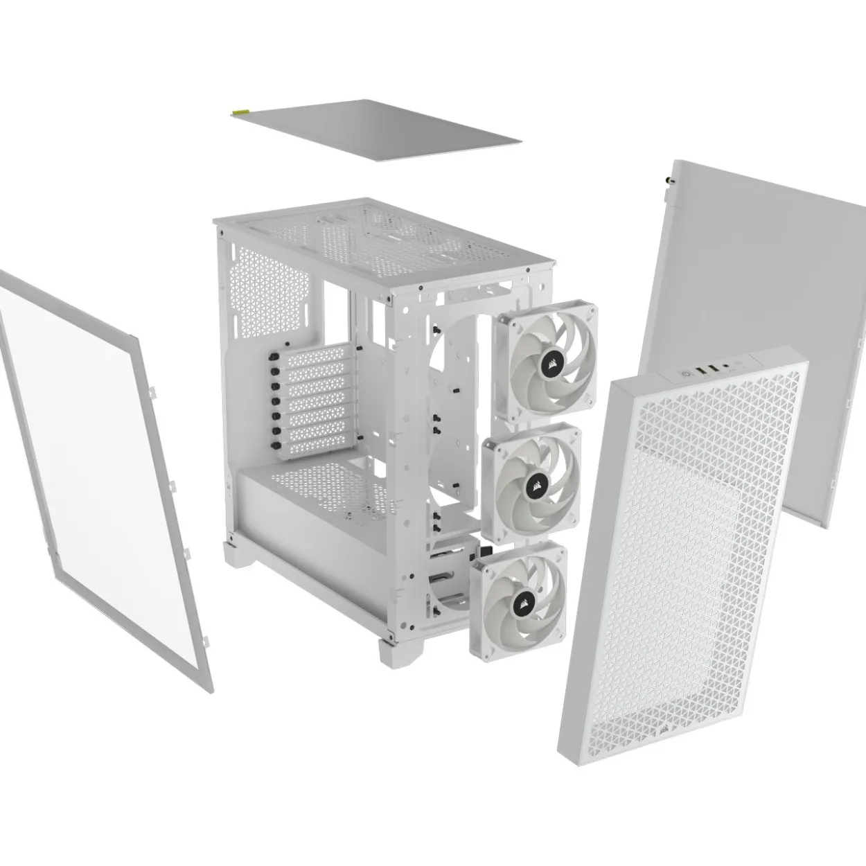 Corsair 3000D RGB Airflow Midi Tower weiss