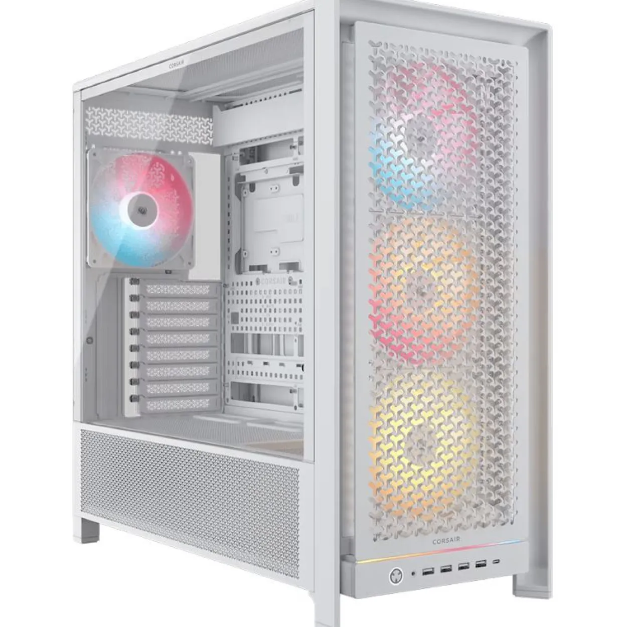 Corsair Frame 5000D RS ARGB Midi Tower ohne Netzteil weiss
