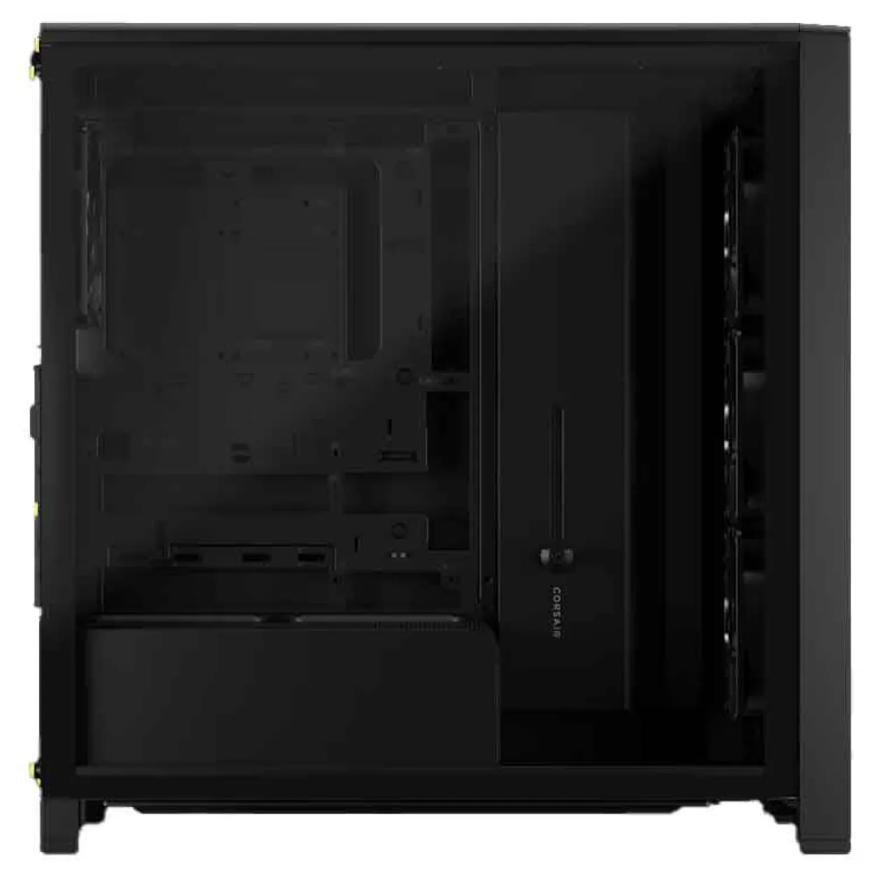 Corsair FRAME 4000D RS Wood Mid-Tower, Black/Walnut Midi