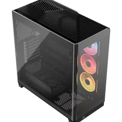 Corsair FRAME 4500X LX-R RGB Link Panoramaglas Midi Tower ohne Netzteil schwarz