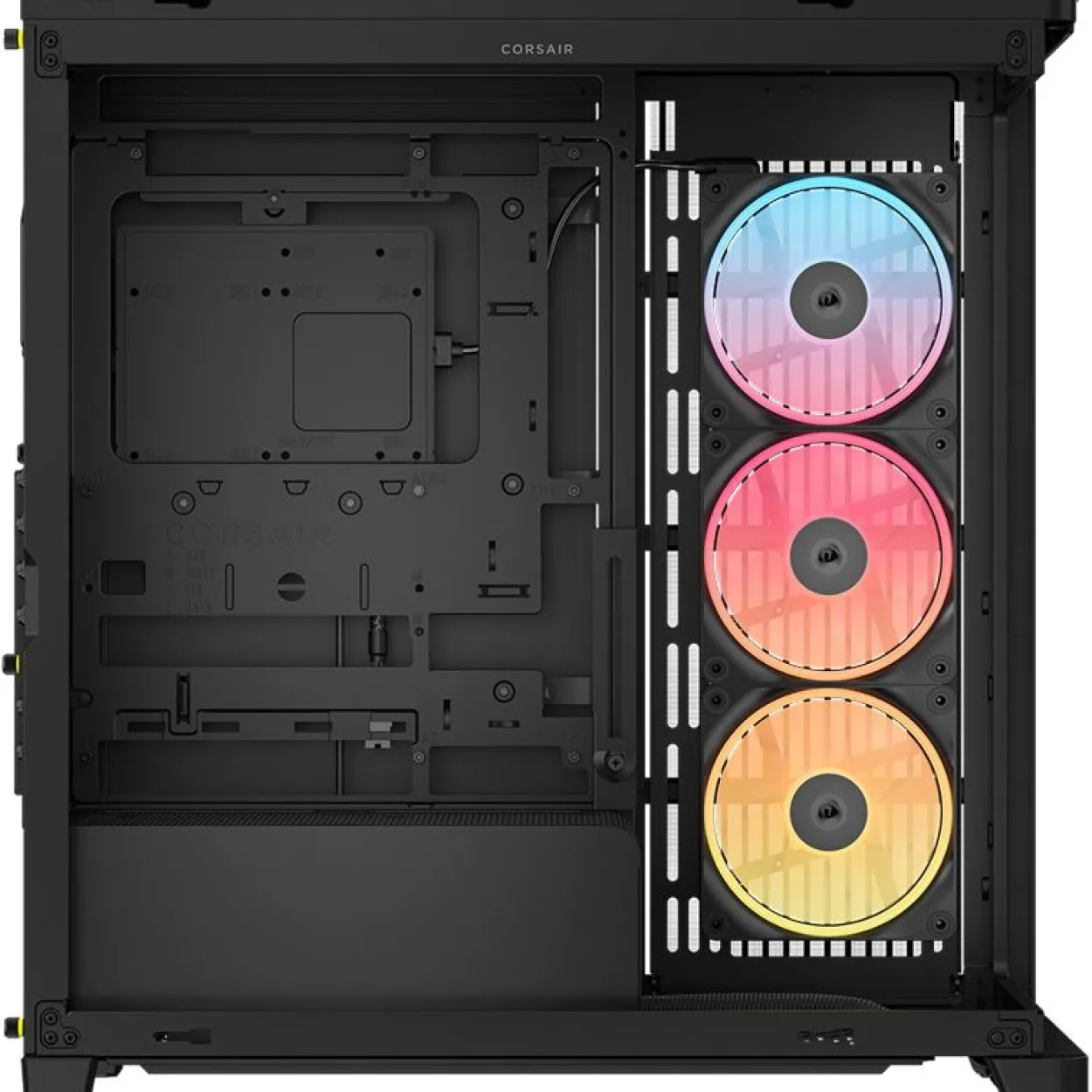 Corsair FRAME 4500X LX-R RGB Link Panoramaglas Midi Tower ohne Netzteil schwarz