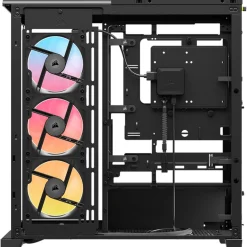 Corsair FRAME 4500X LX-R RGB Link Panoramaglas Midi Tower ohne Netzteil schwarz