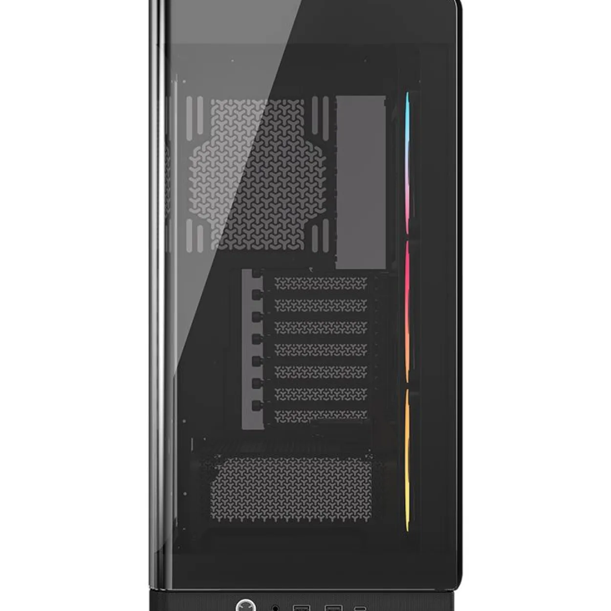 Corsair FRAME 4500X LX-R RGB Link Panoramaglas Midi Tower ohne Netzteil schwarz