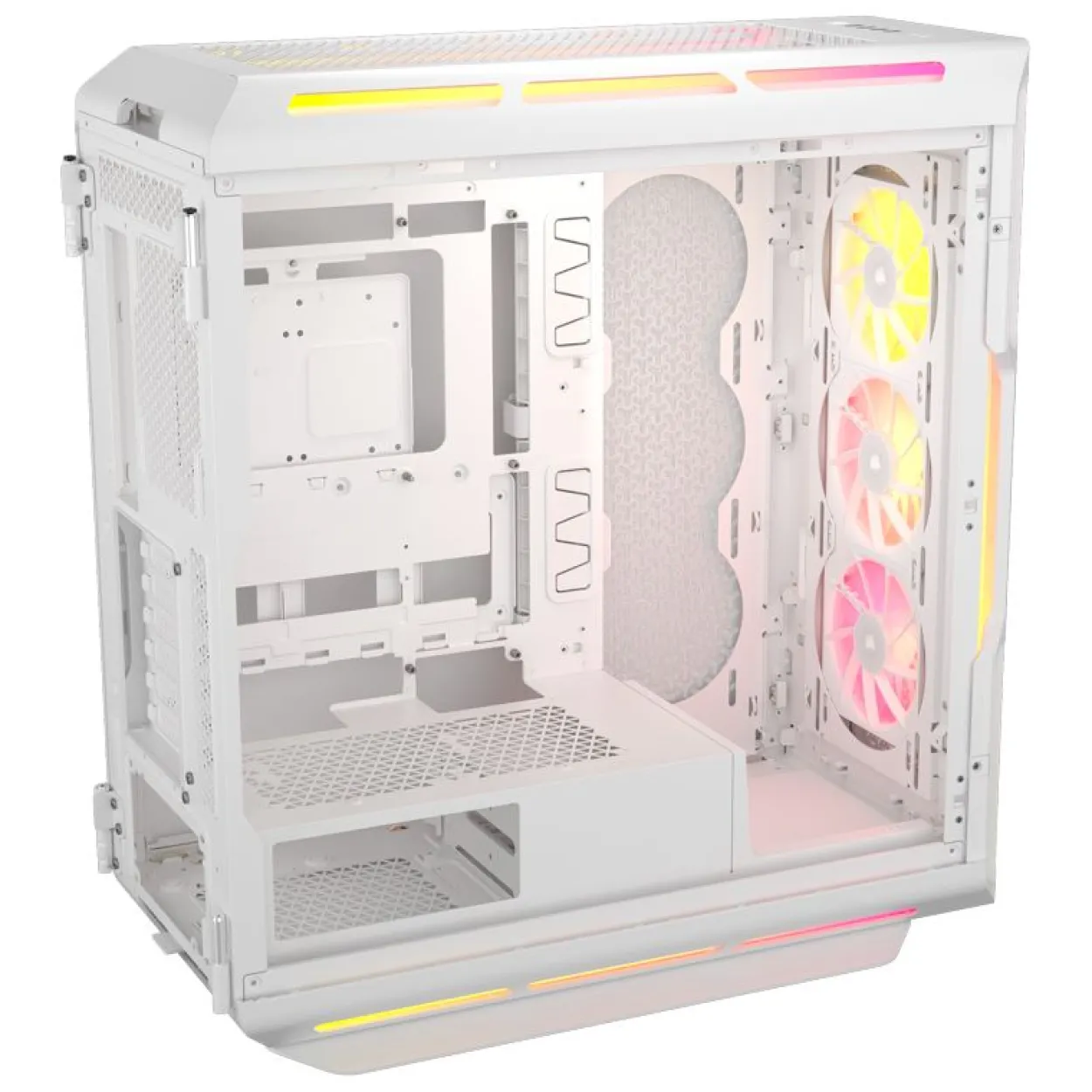 Corsair iCUE 5000T LX RGB Big Tower ohne Netzteil weiss