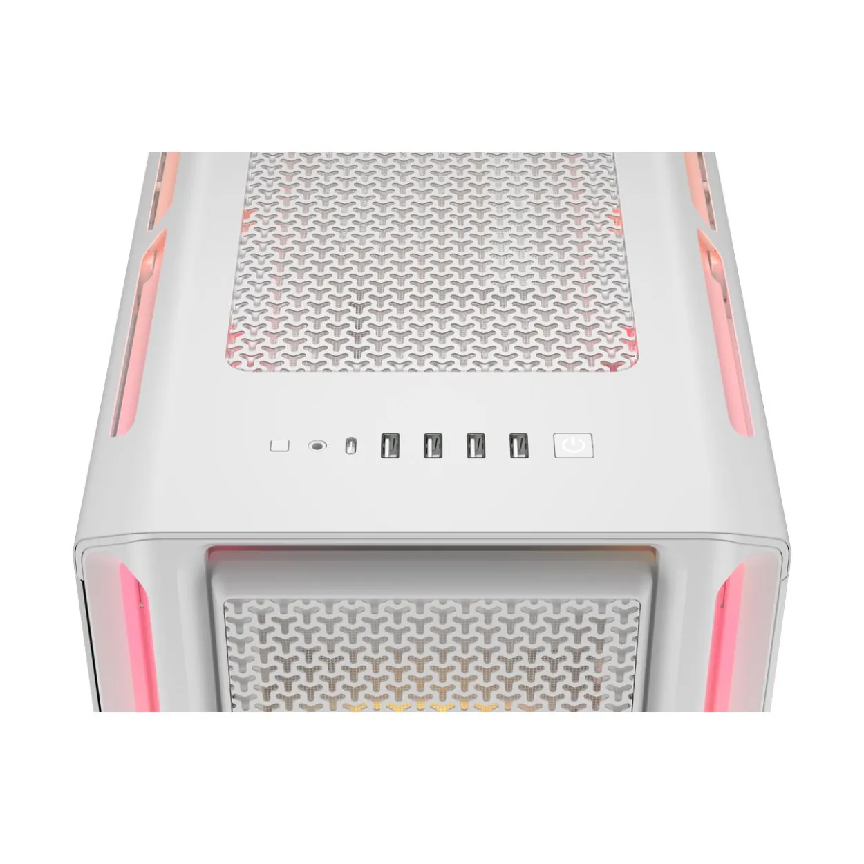 Corsair iCUE 5000T LX RGB Big Tower ohne Netzteil weiss