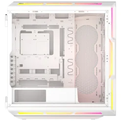 Corsair iCUE 5000T LX RGB Big Tower ohne Netzteil weiss