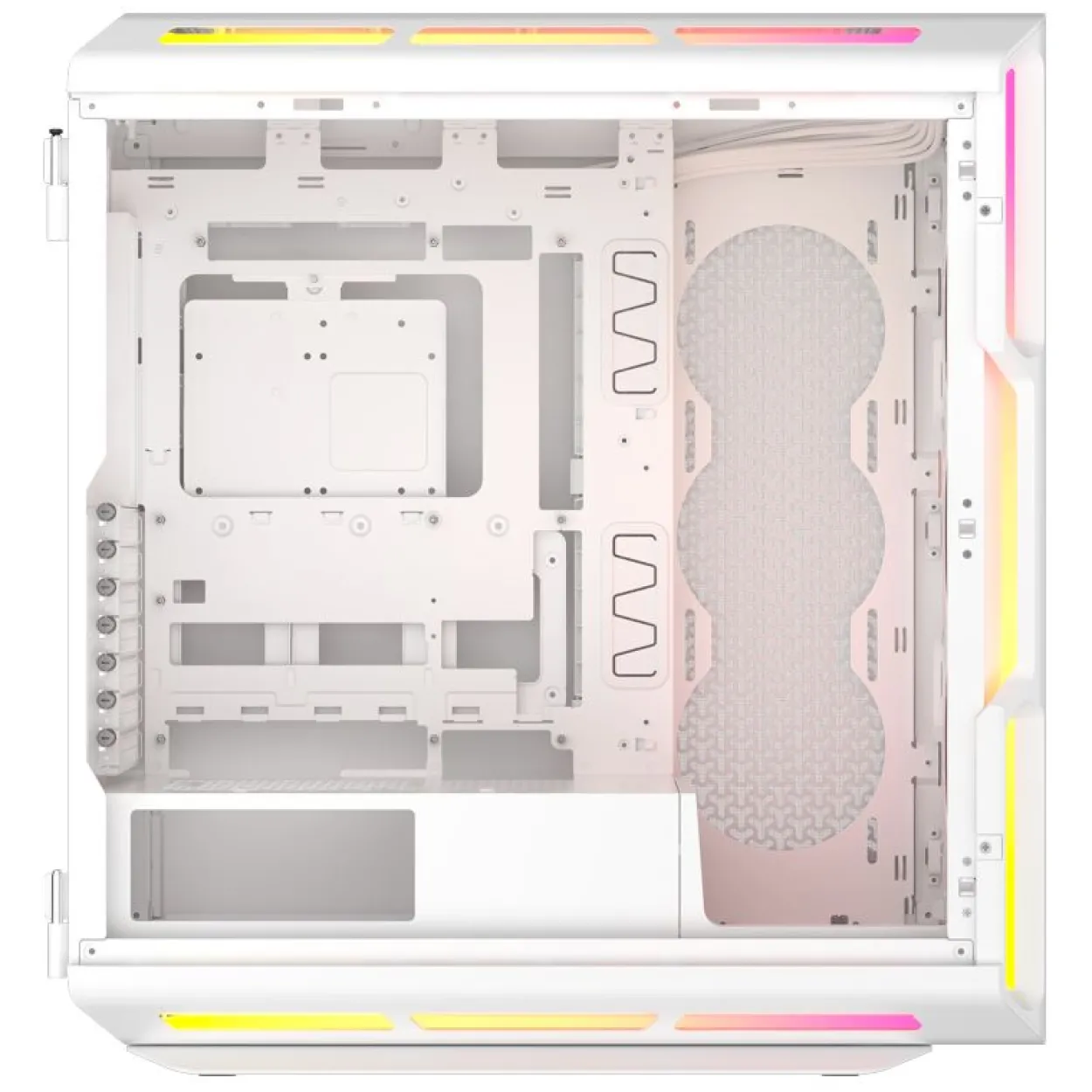 Corsair iCUE 5000T LX RGB Big Tower ohne Netzteil weiss